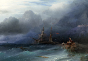 " ФРЕЯ" Пазл. Третьяковская галерея 1000 элемент. GTG- PZL- 1000/ 04 Айвазовский И. К. Буря. 1857