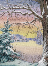 Набор для вышивания " PANNA" PS- 1616 ( ПС- 1616 ) " Зимняя палитра" 