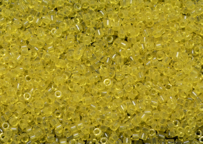 Бисер Япония MIYUKI Delica цилиндр 10/0 5 г DBM-0710 желтый прозрачный