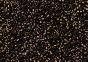 Бисер Япония MIYUKI Delica цилиндрический 11/0 5 г DB0311 темно-оливковый матовый металлизированный