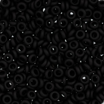 Бисер Япония " TOHO" 08/ 0 DEMI 5 г №0049F черный матовый